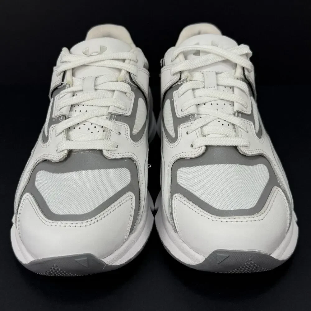 Under Armour Forge 96 Trainers Mens 9.5 Womens 11 White Shoes New